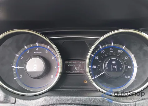 2012 Hyundai Sonata Gls из США, поврежденный, VIN 5NPEB4AC7CH474034